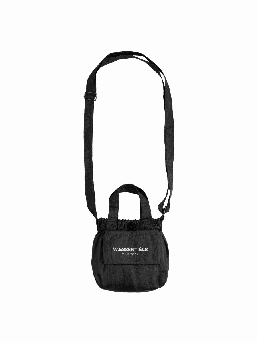 W.Essentiels Boulette Mini Crease Slingbag Black