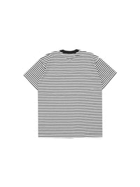 W.Essentiels Boxy Cut Pocket Tee Stripes Black White