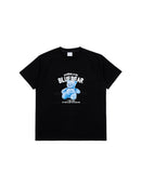 ADLV Blue Teddy Bear Short Sleeve T-Shirt Black