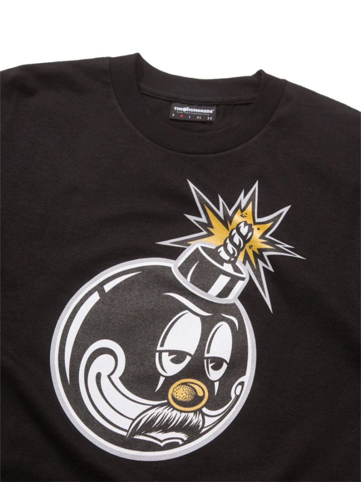 The Hundreds Cartoon Bomb T-Shirt Black