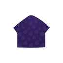 W.Essentiels x One Piece Gomu-Gomu no Mi Bowling Shirt Full Print Purple