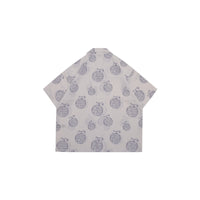 W.Essentiels x One Piece Gomu-Gomu no Mi Bowling Shirt Full Print White