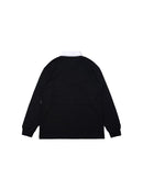 W.Essentiels x One Piece Soul King Brook Rugby Shirt Black/White