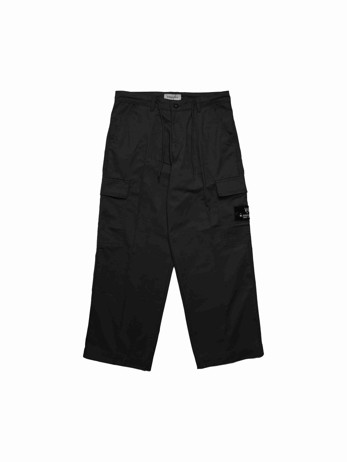 W.Essentiels Cam Ref-31 Twill Cargo Baloon Pants Noir Black