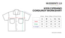 W.Essentiels Kids Cipriano Corduroy Workshirt Khaki