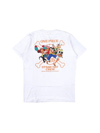 W.Essentiels x One Piece Strawhat Crew Boxy Cut Tee White