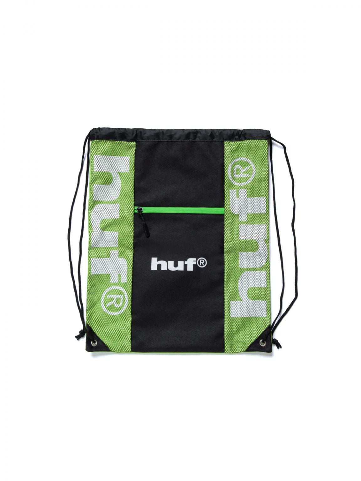 HUF Drawstring Backpack Black