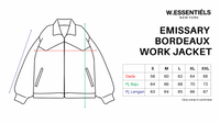 W.Essentiels Emissary Bordeaux Work Jacket Brown