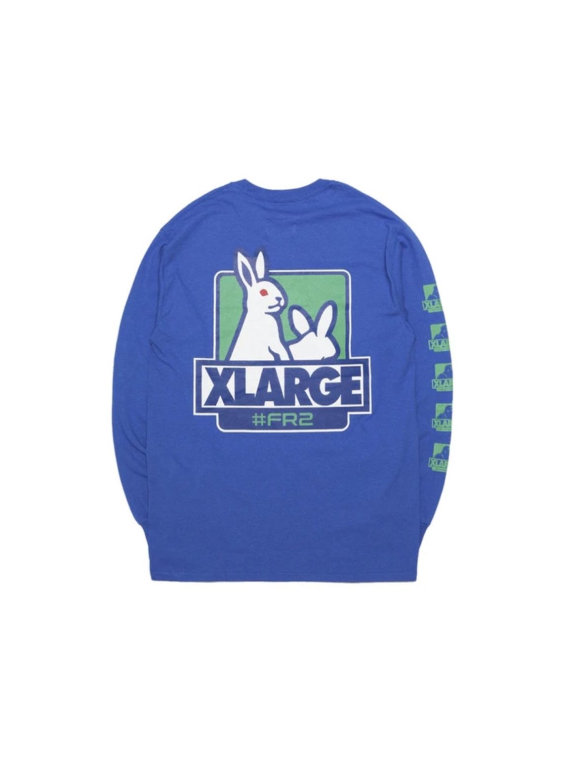 Fucking Rabbit Xlarge L/S Tee Blue