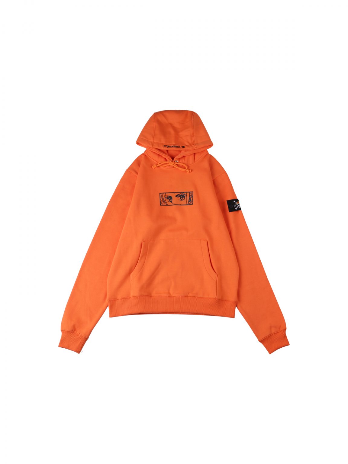 W.Essentiels X One Piece Type Face Nami Oversize Hoodie Orange