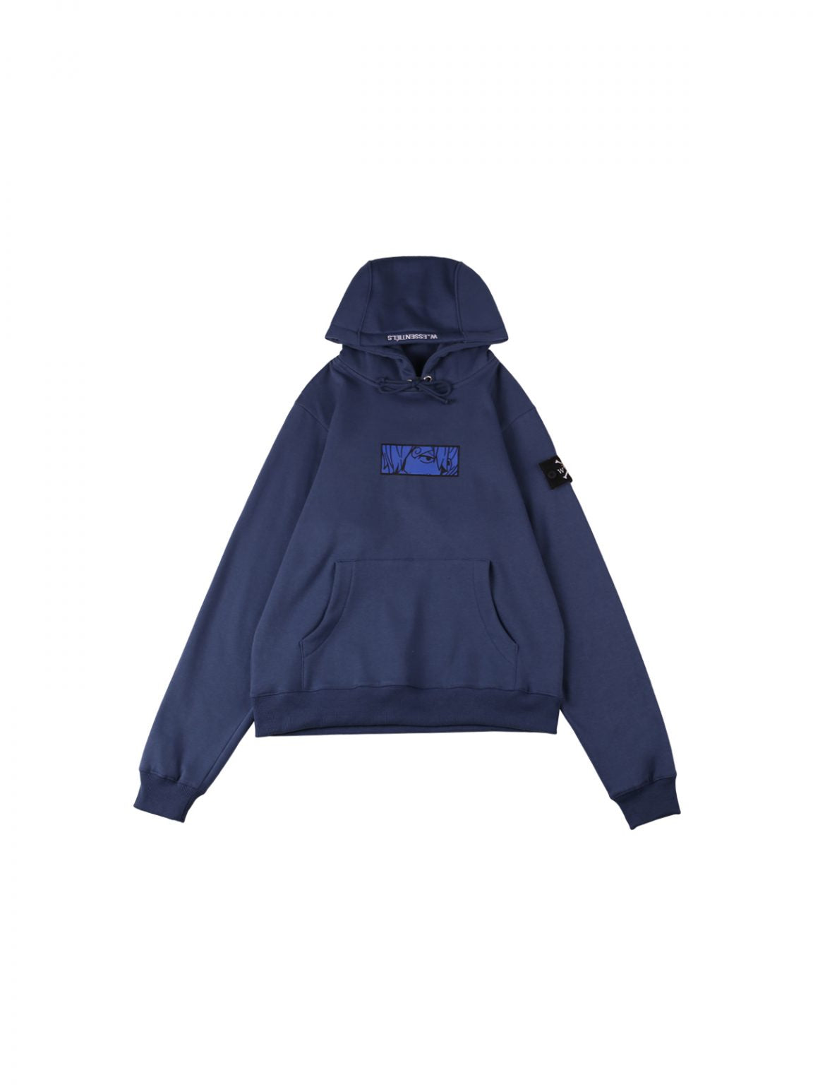 W.Essentiels X One Piece Type Face Sanji Oversize Hoodie Indigo Blue