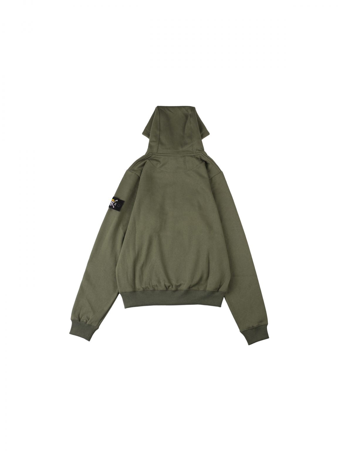 W.Essentiels X One Piece Type Face Usopp Oversize Hoodie Olive