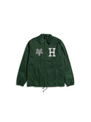 HUF Split Coaches Jacket Forest Green