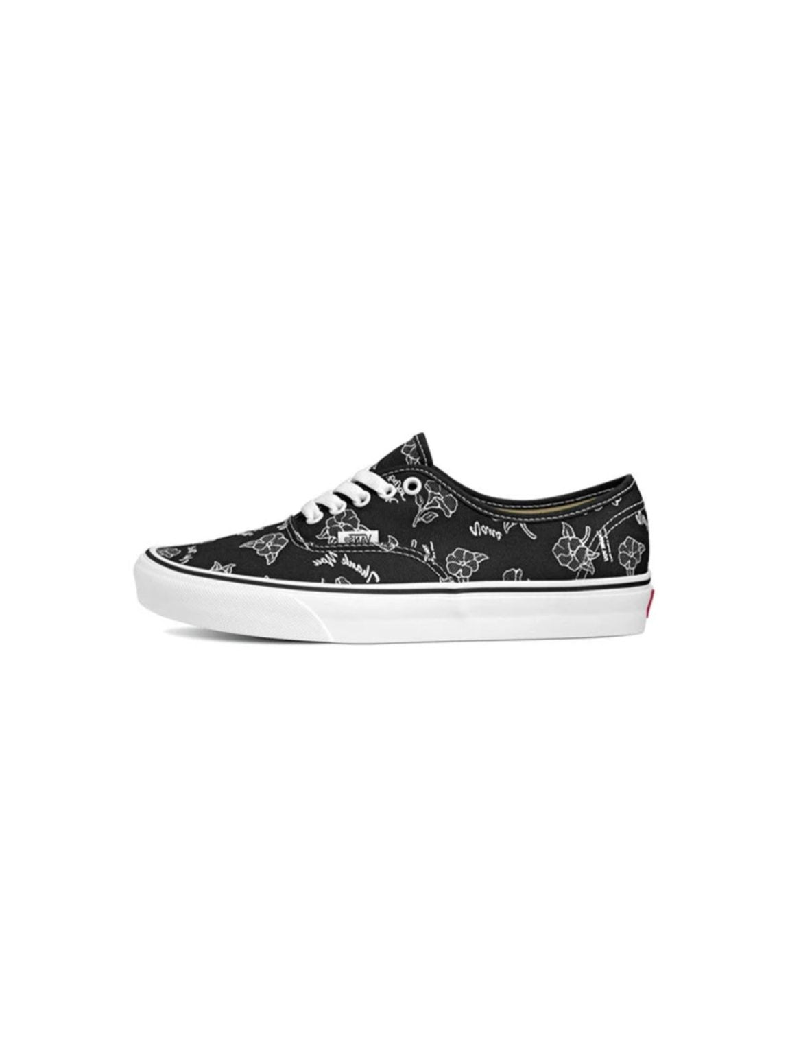 Vans Authentic Thank You Floral Black / True White