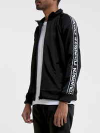 W.Essentiels Florent Tracktop Jacket Black