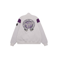 W.Essentiels x One Piece Gear 5 Collegiate Varsity Jacket Off White/Purple