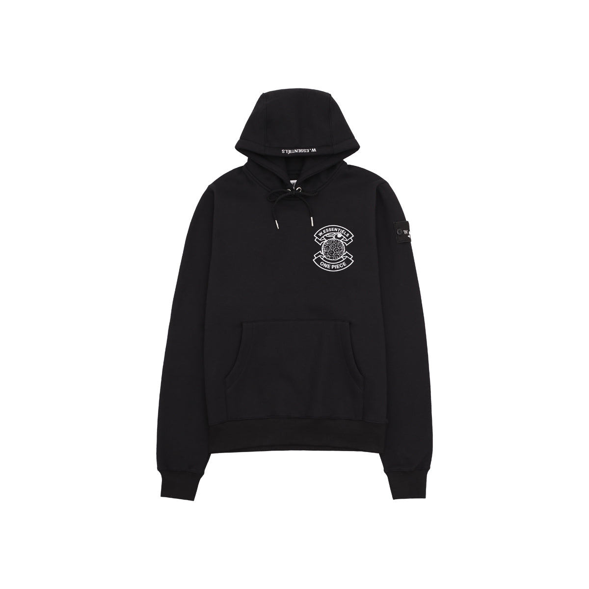 W.Essentiels x One Piece Gear 5 Luffy Oversize Hoodie Noir Black