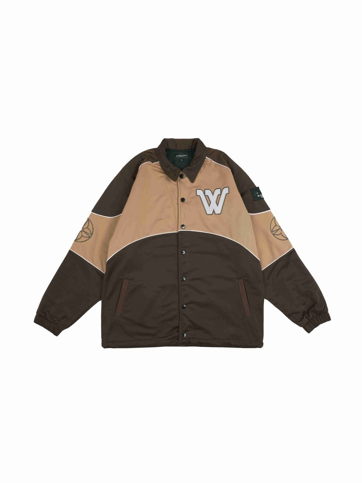 W.Essentiels Genestier Pitstop Jacket Espresso Sand