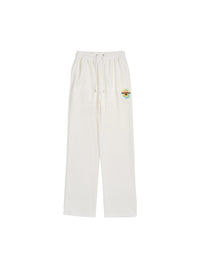 ADLV Rainbow Gradation Artwork Sweat Pants Cream