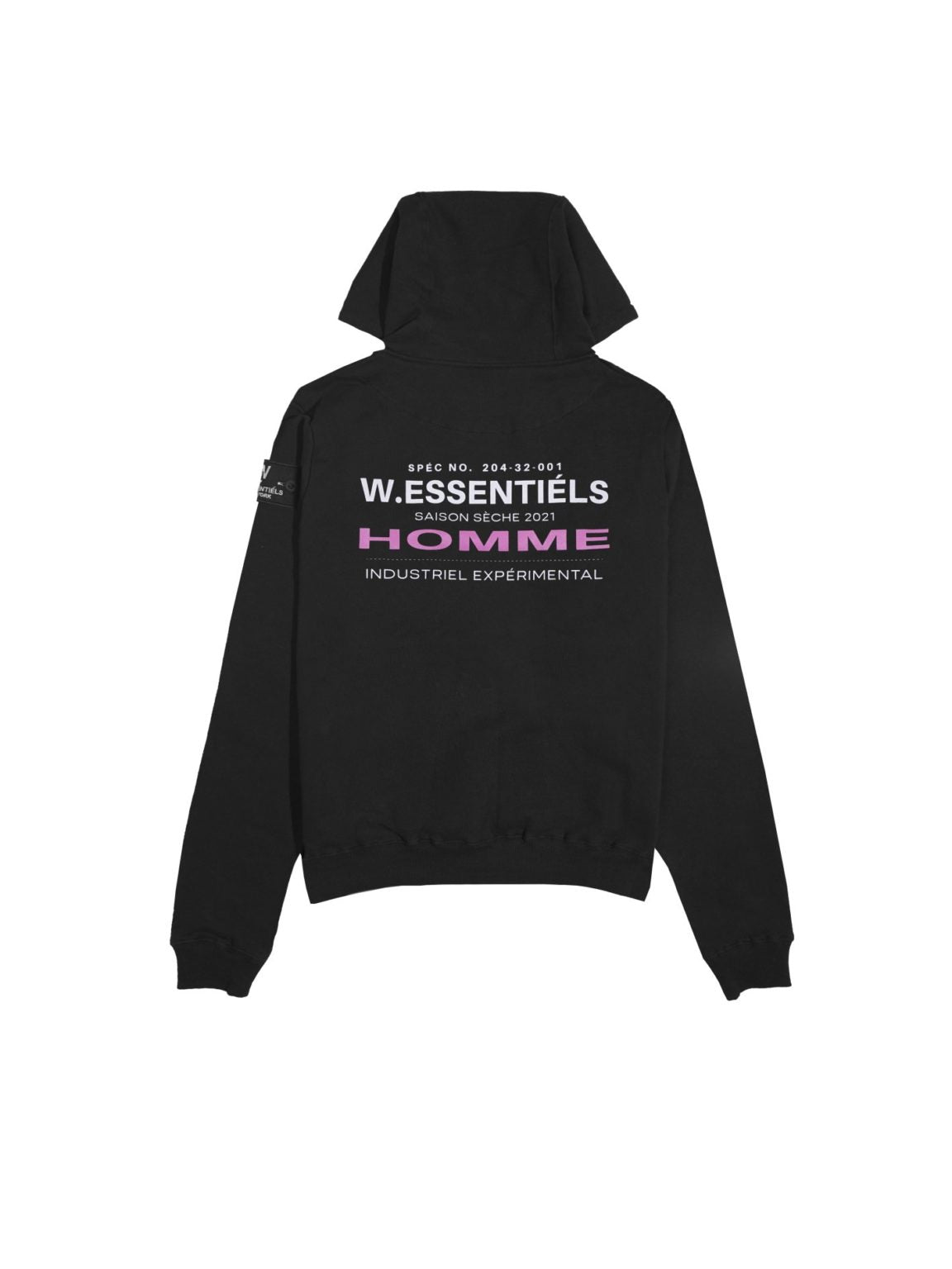 W.Essentiels Honnete Oversize Hoodie Noir Black