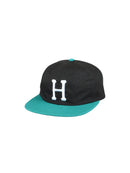 HUF Classic H 6 Panel Black Jade