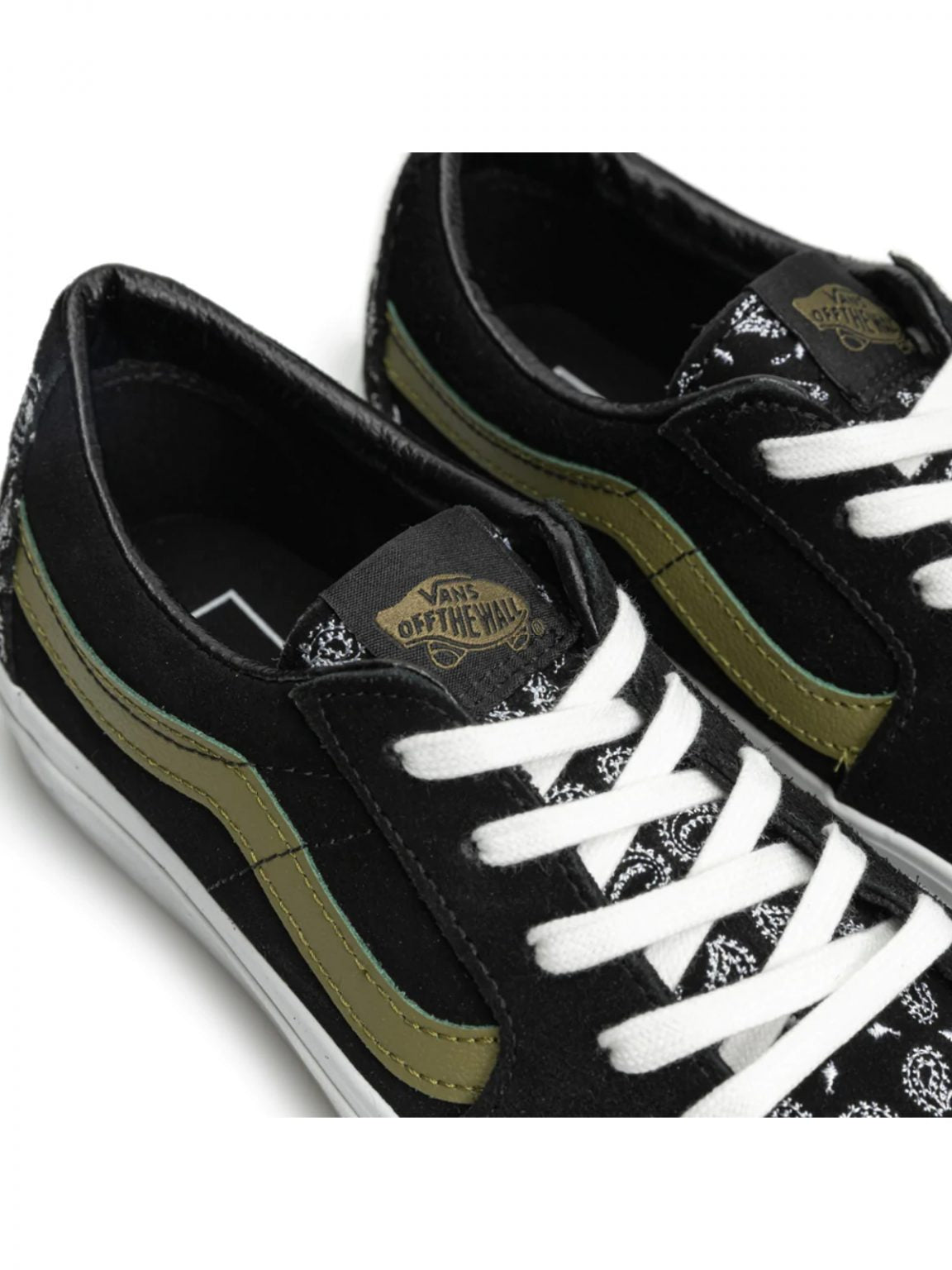 Vans SK8-Low Paisley Suede Black