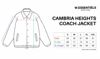 W.Essentiels Cambria Heights Full Print Windbreaker Jacket Map Royal