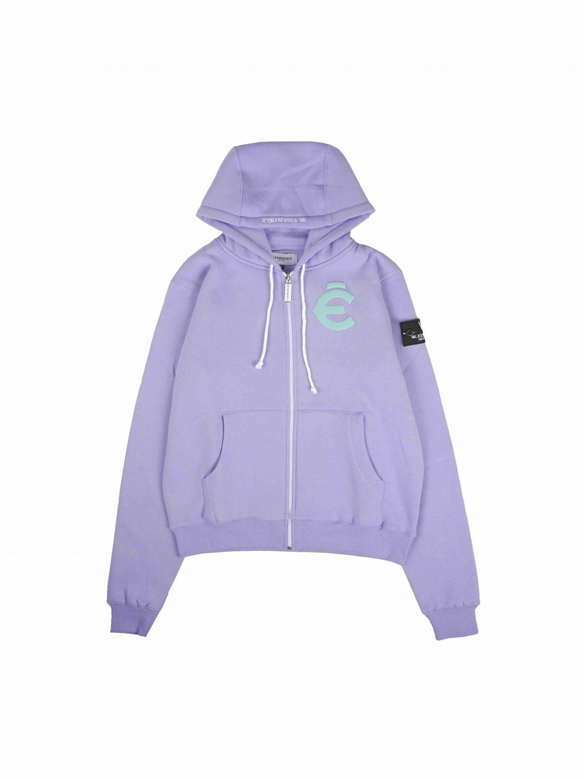 W.Essentiels Marsolan Oversize Zip Hoodie Purple