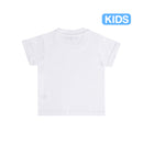 W.Essentiels Kids Boxy Cut Tee Mid Logo White