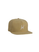 HUF Script Snapback Mustard