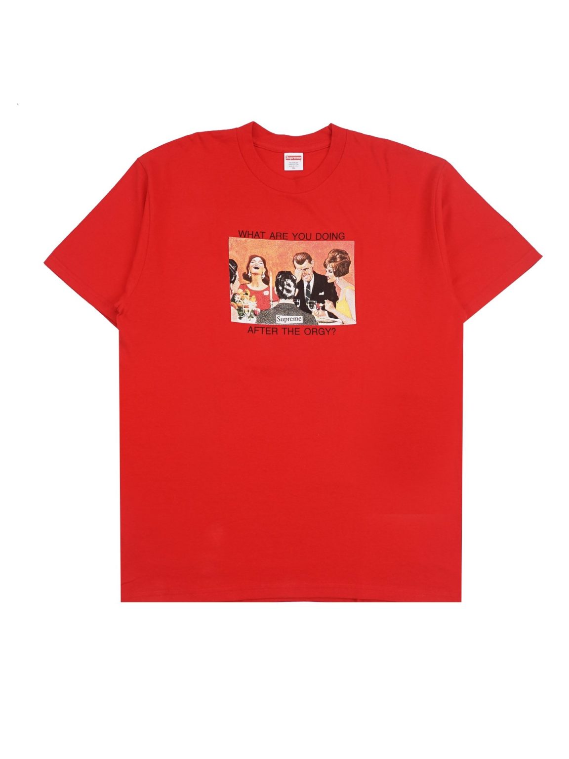 SUPREME Orgy Tee Red