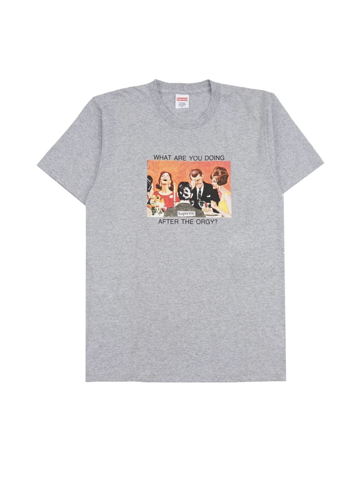 SUPREME Orgy Tee Grey