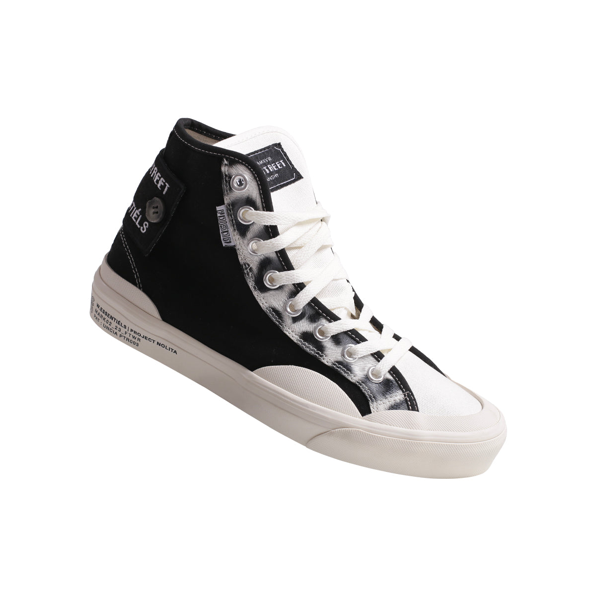 W.Essentiels X Poison Street Nolita High II Black/Animal Print