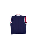 W.Essentiels Calatrava Universite Prep Knitwear Vest Midnight Navy