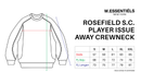 W.Essentiels Rosefield SC Player Issue Away Crewneck Black Carolina