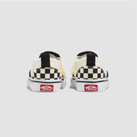 Vans Toddler Slip-On V Checkerboard Black/Whte