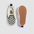 Vans Toddler Slip-On V Checkerboard Black/Whte