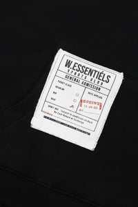 W.Essentiels Stade Geoffroy 1931 Noir Black Hoodie