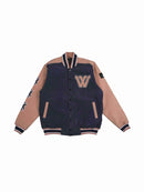 W.Essentiels Steinway Collegiate Varsity Jacket Midnight/Peach