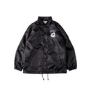 W.Essentiels X One Piece Strawhat Pirate Windbreaker Jacket Black