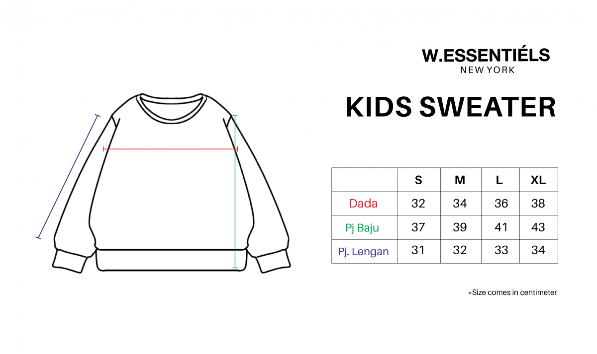 W.Essentiels Kids Liege Sweater Oversize Sundae Blueberry