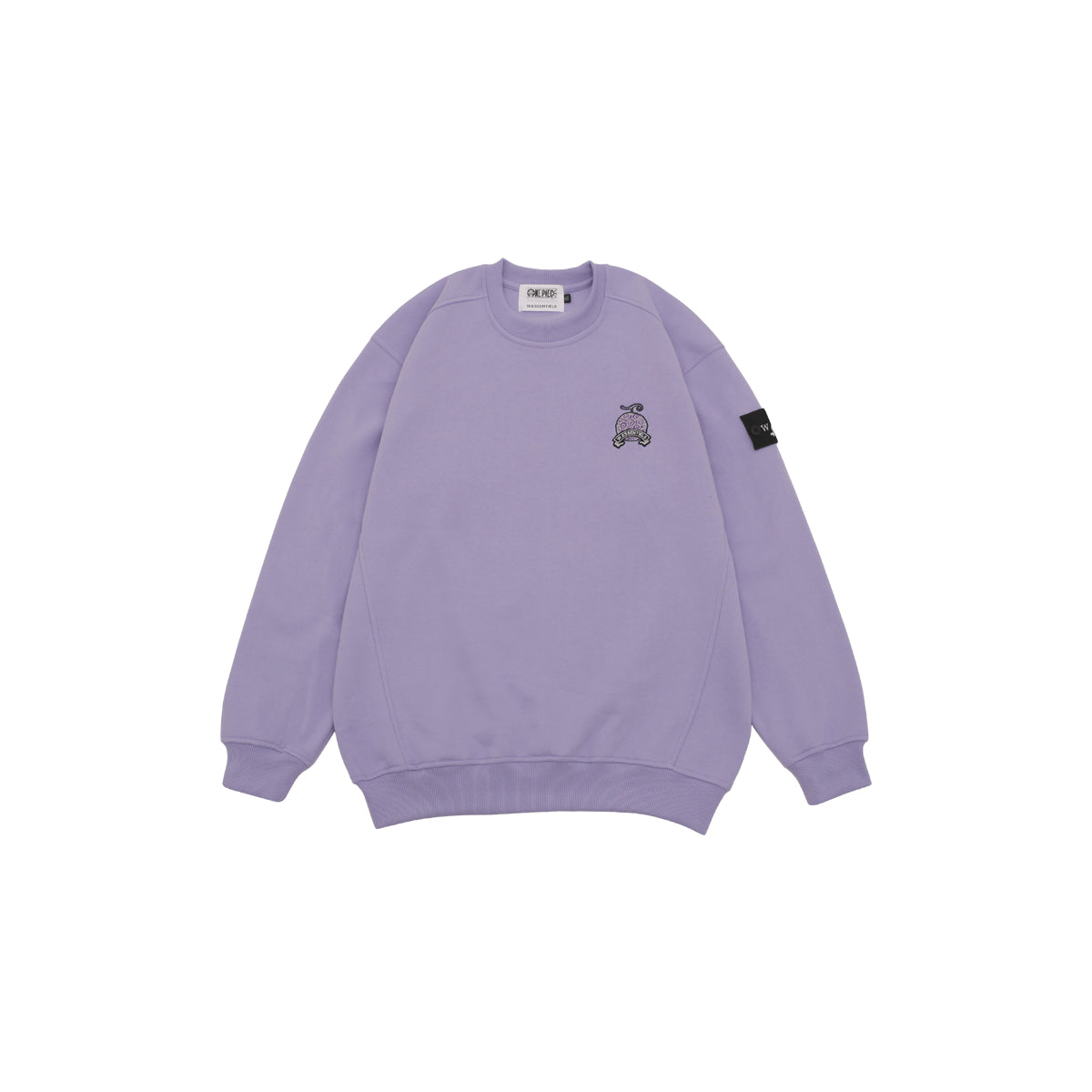 W.Essentiels x One Piece Gomu Gomu no Mi Sweater Lilac Purple