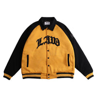 W.Essentiels X One Piece Torao Law Collegiate Varsity Jacket Mustard/Black