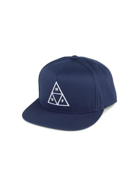 HUF Triple Triangle Snapback Navy