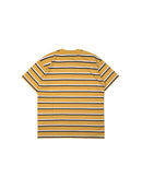 W.Essentiels Boxy Cut Pocket Tee Pinstripe Tuscany/White/Black