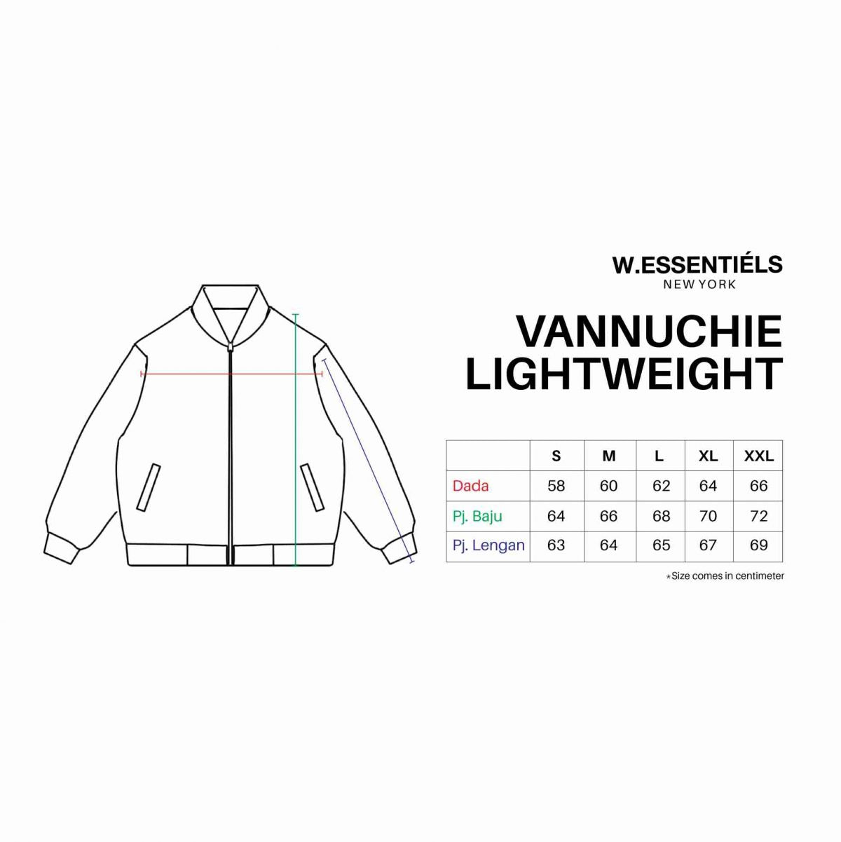 W.Essentiels Vannuchie Lightweight Varsity Jacket Midnight Navy