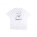 W.Essentiels X One Piece Whitebeard Wanted Poster Boxy Cut T-shirt Blanc White