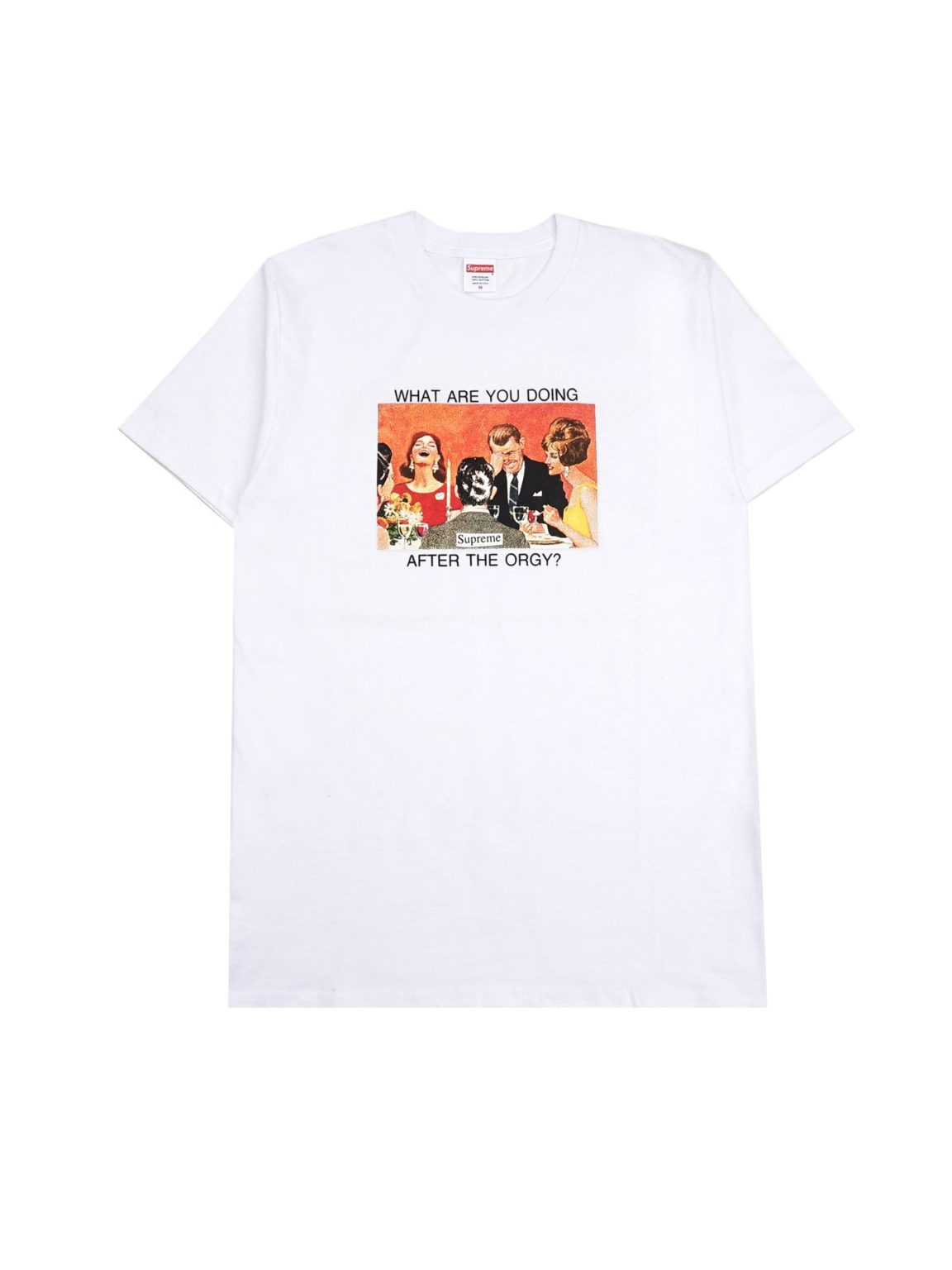 SUPREME Orgy Tee White