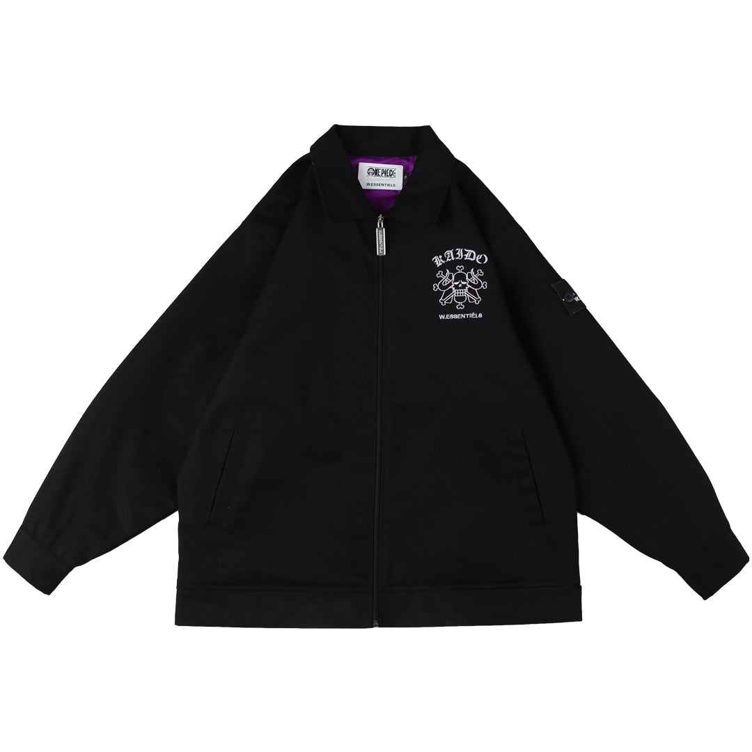 W.Essentiels X One Piece Kaido Work Jacket Black