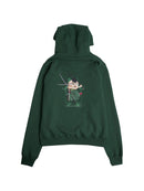 W.Essentiels x One Piece Zoro Santoryu Oversize Hoodie Forest Green